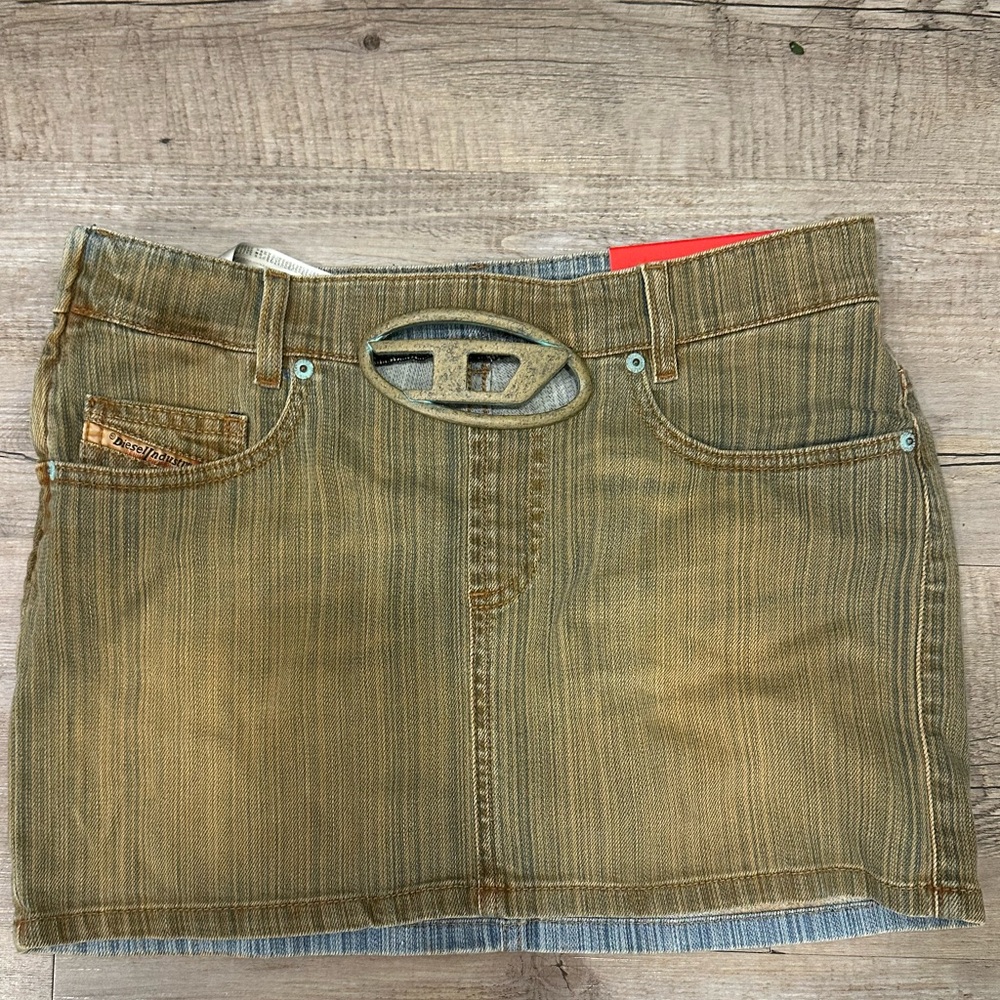 Diesel Denim Mini Skirt- new with tags
